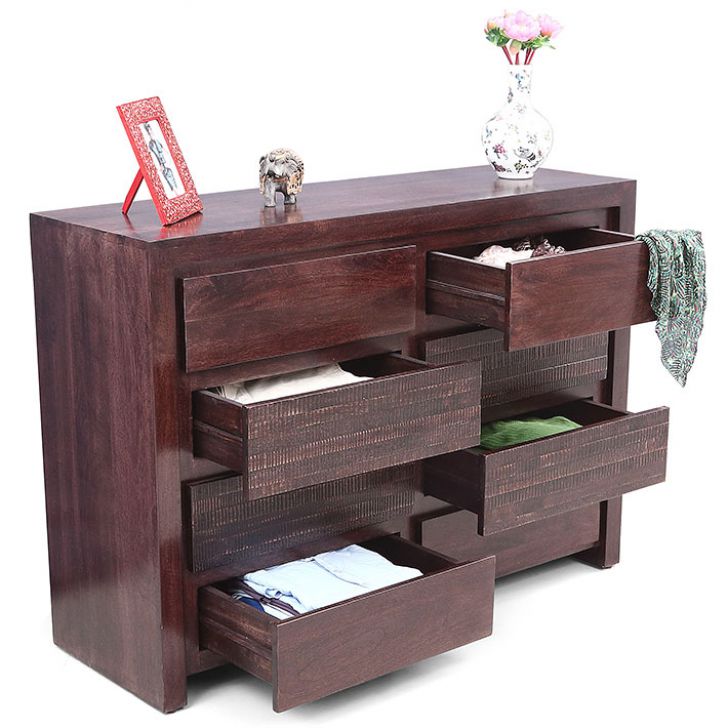 August Chest of Drawers Walnut